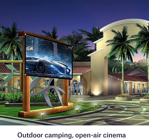 100 inch Projector Screen 16:9 Foldable Portable Projector Movies Screens for Home Theater Outdoor Indoor in Kuwait