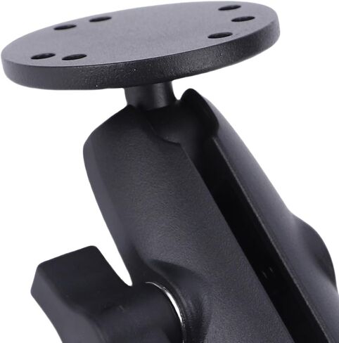 Buachois Double Ball Mount with Suction Cup Base and Round Plate, Adjustable Tablet Holder Car Windshield Mount for Phone GPS Device in Kuwait