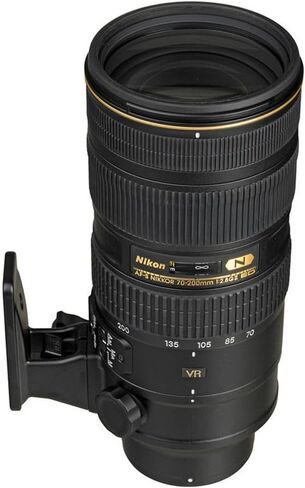 Beach Camera Nikon AF-S NIKKOR 70-200mm f/2.8G ED VR II Lens with Deluxe Filter Kit Bundle Includes Lens, 77mm Deluxe Filter Kit, Lens Cap Keeper, 3 Piece Lens Cleaning Kit Micro Fiber Cloth in Kuwait