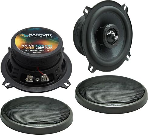 Harmony Audio HA-C5 Compatible with Chevy Silverado Truck 2007-2013 Factory Premium Speaker Upgrade Harmony Package in Kuwait