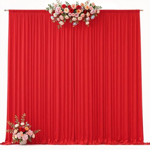 10ft x 10ft Navy Blue Backdrop Curtains for Wedding Birthday Party Photo Booth, Navy Curtain Backdrop Wrinkle Free Fabric Drapes Back Drop Baby Bridal Shower Graduation Ceremony Photography Background in Saudi Arabia