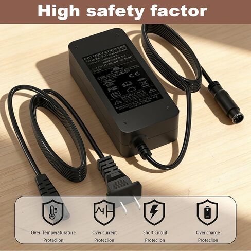 54.6V Charger for Super 73 ZX/S2/RX/Z S R Adventure Series Compatible with Super 73 48V Li-ion Battery Power Adapter Cord in Kuwait