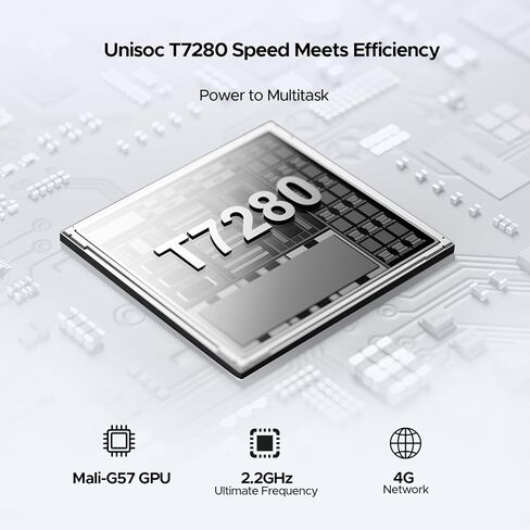 تابلت Tab G6 MAX Android 16، تابلت 13.4 بوصة 90 هرتز 7.7 مم، أجهزة لوحية ألعاب رفيعة للغاية مع Gemini AI، 32 جيجابايت + 256 جيجابايت/2 تيرابايت TF، 11000 مللي أمبير + 18 وات، UNISOC T7280 ثماني النواة، 13 ميجابكسل + 8 ميجابكسل، مكبرات صوت مزدوجة/معرف الوج in Kuwait