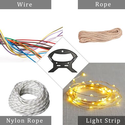 6 Pack Line Winder Tool, Cord Rope Paracord Spool Organizer Tangle-Free String Holder of Paracord, Fishing Line, Extension Cables, Twine & Kite String in Kuwait