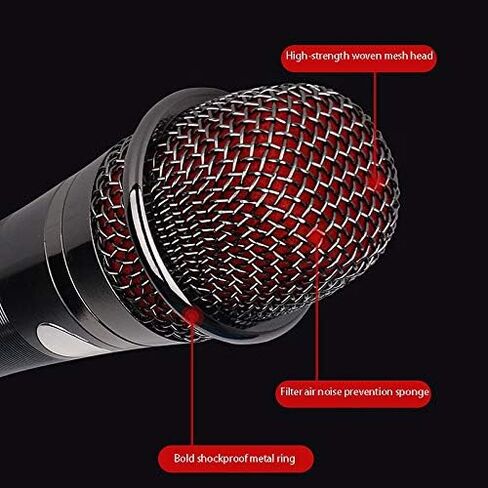 Handheld Microphone, Network Mobile Phone National K Song Anchor Live Recording Condenser Microphone in Kuwait