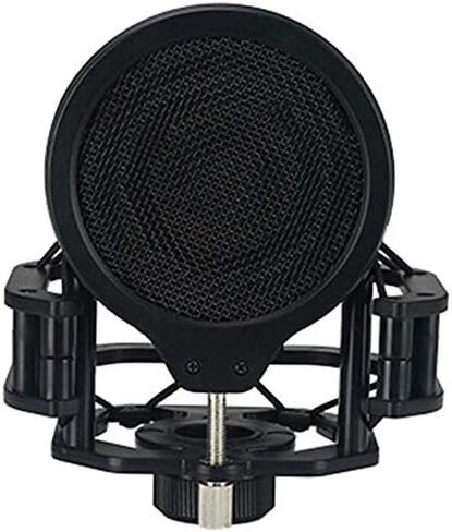 Recording Studio Microphone Stand Shock Mount for Computer Condenser Mic Holder Metal Shockmount Bracket in Kuwait