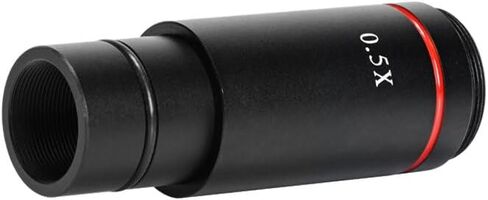 الأدوات البصرية لمحول المجهر 0.5X C Mount 30.5mm 30mm عدسة تقليل العدسة الإلكترونية 0.5X عدسة مرحل المجهر لكاميرا CCD المجهر in Kuwait