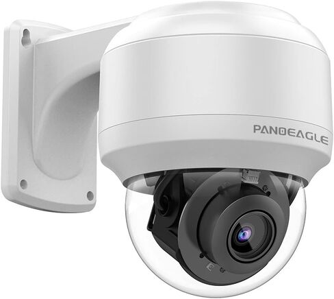 كاميرا PANOEAGLE 4K 8MP Dome PTZ في الهواء الطلق، عدسة بمحرك 2.7 ~ 13.5 مم مع تكبير بصري 5X، كشف حركة AI، صوت ثنائي الاتجاه، رؤية ليلية بالأشعة تحت الحمراء، فتحة SD 512 جيجابايت، IP67، متوافقة مع Uniview، Blue Iris in Kuwait