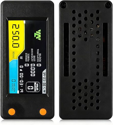 Bitcoins Miner LV02, 250KH/s USB-C Bitcoin Miner, Solo Miner with 1.9 inch Full-Color Display Asic Miner, 1W Low Power Consumption Crypto Miner, 2.4G WiFi Solo Lottery Mining for Home and Beginners in Kuwait