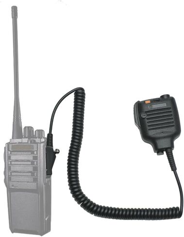 ميكروفون مكبر صوت عن بعد لراديو كينوود KMC25 NX-200 NX-210 NX-300 NX-3200 NX-5300 NX-3300 NX-5200 K2 NX-5400 TK-2180 TK-3180 TK-280 TK-290 P25، 2 حزمة in Kuwait
