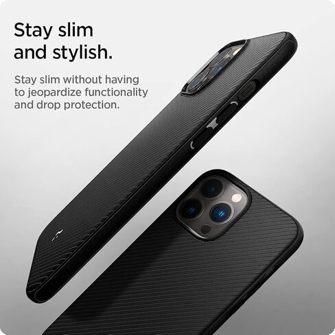 Spigen Mag Armor (MagFit) Compatible with MagSafe Designed for iPhone 13 Pro Case (2020) - Matte Black in Kuwait