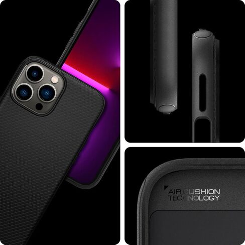 Spigen Mag Armor (MagFit) Compatible with MagSafe Designed for iPhone 13 Pro Case (2020) - Matte Black in Kuwait