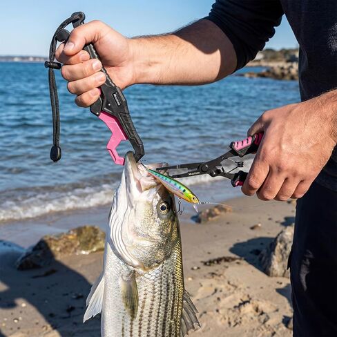 Fishing Tools Kit-Stainless Steel Fishing Pliers, Fish Lip Gripper, Multi-Functional Jaw Anti-Corrosion, Fishmen Must Have Fishing Gear in Saudi Arabia