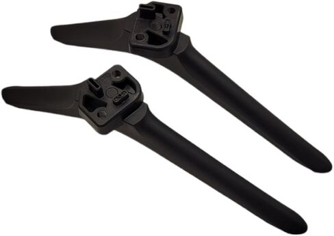 جزء المصنع - حوامل قاعدة الأرجل - متوافقة مع موديلات Hisense Roku 50R6E4 50R7G5 55A6G 55H6570G 55R6095G5 55R6G 58H6570G 58R6E4 50A6G 50H6570G 50R6040G 50R6080G و 50R6090G (مسامير متضمنة) in Kuwait