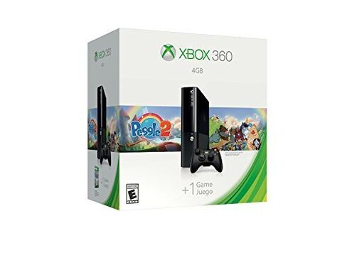 وحدة تحكم نظام Xbox 360 سعة 4 جيجابايت مع حزمة Peggle 2 (متجددة) in Kuwait