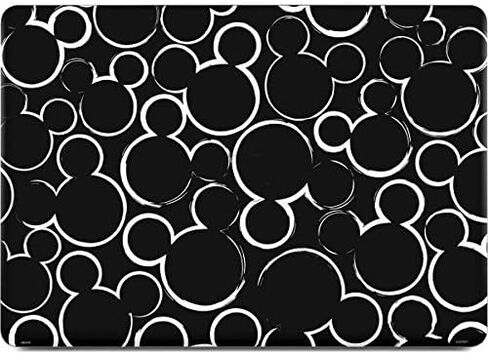 Skinit Decal Laptop Skin Compatible with MacBook Pro 13-inch with Touch Bar (2016-20) - Officially Licensed Disney Mickey Mouse Silhouette Design in Kuwait