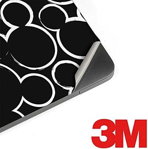 Skinit Decal Laptop Skin Compatible with MacBook Pro 13-inch with Touch Bar (2016-20) - Officially Licensed Disney Mickey Mouse Silhouette Design in Kuwait