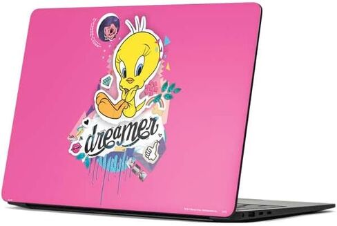 ملصق Skinit للكمبيوتر المحمول متوافق مع جهاز Surface Laptop 7 مقاس 13.8 بوصة - تصميم لوني تونز تويتي بيرد دريمر مرخص رسميًا in Kuwait