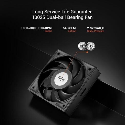 PCCOOLER مبرد هواء وحدة المعالجة المركزية ثنائي البرج، 6 أنابيب حرارية، مراوح PWM مزدوجة، تبريد عالي الأداء لـ Intel LGA1700/1200/115X وAMD AM5/AM4، تركيب هادئ وسهل (RZ620 MX) in Kuwait