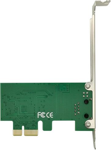 HiQltyla 10/100 / 1000Mbps Gigabit Ethernet PCI Express Network Card, Driver Free PCIE Ethernet Network Adapter Card for PC/NAS Compatible with Windows System in Kuwait