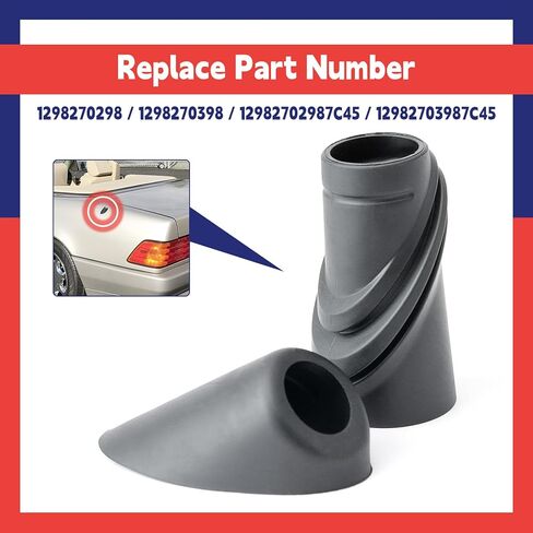 1298270298 1298270398 Gasket Antenna Ornament Grommet Compatible with Mercedes R129 SL 300SL 500SL SL500 1990 1991 1992 1993 1994 1995 1996 1997 1998 1999 2000 2001 2002 in Kuwait
