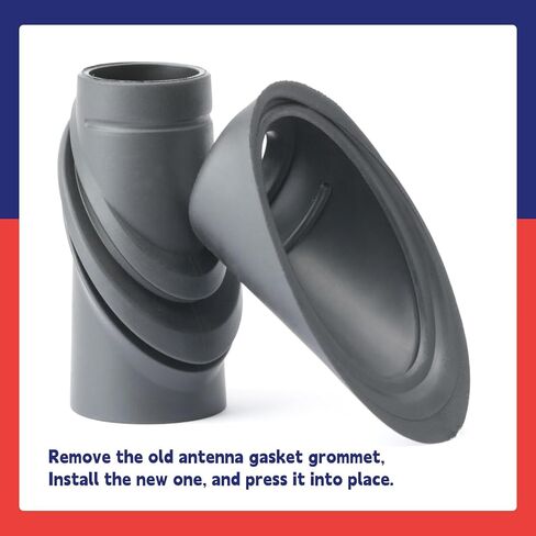 1298270298 1298270398 Gasket Antenna Ornament Grommet Compatible with Mercedes R129 SL 300SL 500SL SL500 1990 1991 1992 1993 1994 1995 1996 1997 1998 1999 2000 2001 2002 in Kuwait