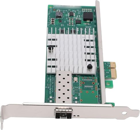 بطاقة الشبكة Ciciglow 10G PCIE، محول PCIE X1 10GB SFP من الألياف Ethernet مع شريحة 82599EN، لخادم W VMware Centos Freebsd in Kuwait
