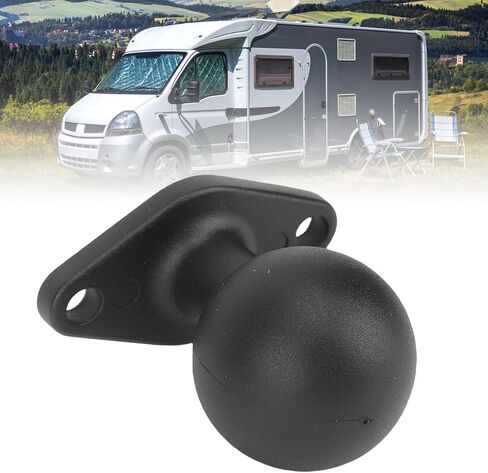 RiToEasysports Ball Base, 1.5 Inch Ball Mount Marine Grade Aluminum Alloy with Rubber, for Smartphones Tablets Cameras GPS in Kuwait