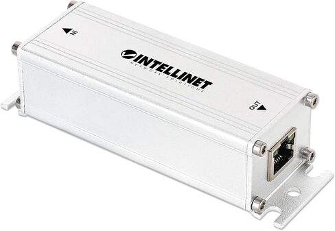 Intellinet Rugged Gigabit PoE++ Extender Repeater, 802.3bt 4PPoE, 65W Output, 656 ft Range, IP30 Aluminum Housing, No Power Supply Needed - 562331 in Kuwait