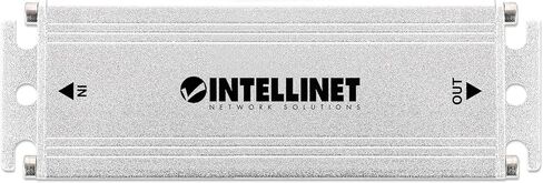 Intellinet Rugged Gigabit PoE++ Extender Repeater, 802.3bt 4PPoE, 65W Output, 656 ft Range, IP30 Aluminum Housing, No Power Supply Needed - 562331 in Kuwait