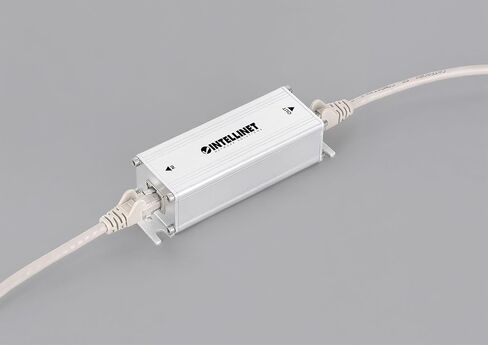 Intellinet Rugged Gigabit PoE++ Extender Repeater, 802.3bt 4PPoE, 65W Output, 656 ft Range, IP30 Aluminum Housing, No Power Supply Needed - 562331 in Kuwait