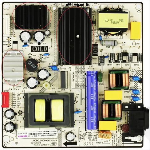 SHG6004C-101H SHG6004C101 CQC14134104969 LCD TV مجلس امدادات الطاقة ل 81T-PBE055-H911 81-PBE060-H4C26A in Kuwait