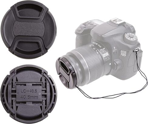 10 قطع غطاء/غطاء عدسة أمامية مقاس 52 مم متوافق مع Canon وNikon وSony وPentax وSamsung وPanasonic وFujifilm وOlympus جميع عدسات DSLR in Kuwait