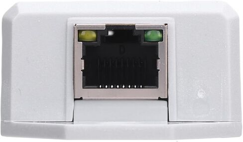 Naroote 2 Port Gigabit POE Extender, IEEE 802.3af At POE Repeater 1000Mbps 1 in 2 Out Plug and Play, with Intelligent Power Supply and Wall Mount Design, for IP Cameras Wireless AP in Kuwait