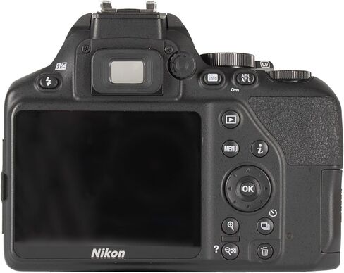 كاميرا Nikon D3500 Body Only DSLR - مستشعر DX 24.2 ميجابكسل، عناصر تحكم سهلة، فيديو عالي الدقة (1590) + بطاقة 64 جيجابايت + حقيبة كاميرا + المزيد (حزمة 9 قطع) in Kuwait