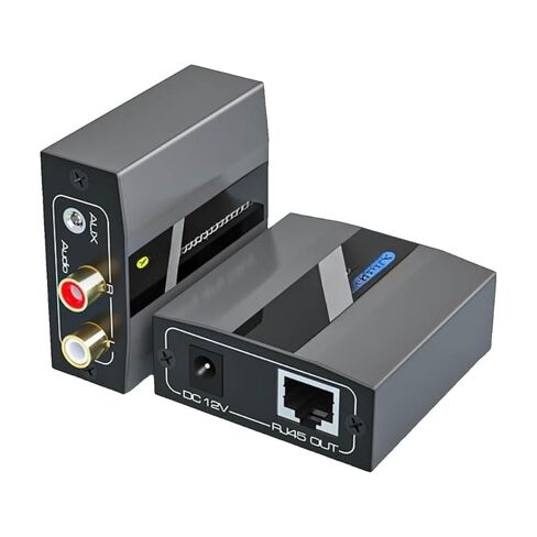 1 قطعة موسع الصوت 3.5 سماعة رأس جاك لوتس رئيس إلى كابل الشبكة RJ45 نقل لمسافات طويلة POC (500 متر) in Kuwait