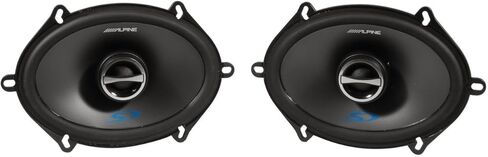 Alpine Sps-517 5 x 7 Inch 2 Way Pair of Car Speakers Totalling 460 Watts Peak / 150 Watts RMS in Kuwait