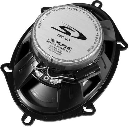Alpine Sps-517 5 x 7 Inch 2 Way Pair of Car Speakers Totalling 460 Watts Peak / 150 Watts RMS in Kuwait