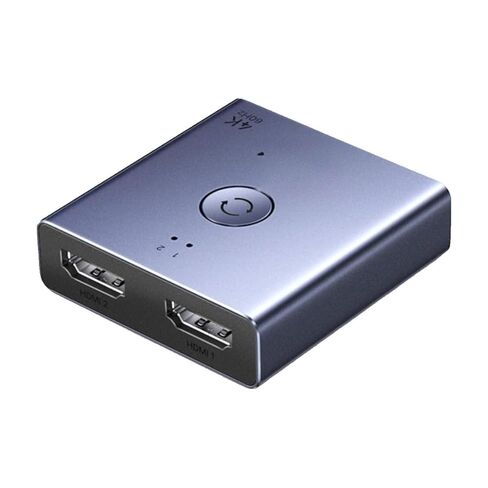 HDMI switcher, Two-in-one-Out Splitter, one-to-Two Multi-Screen Display, Two-Way Conversion, Audio Expansion(8K 60Hz Aluminum Switch) in Saudi Arabia