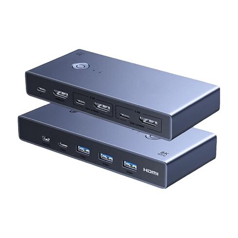 1 قطعة KVM Switch HDMI اثنين في/أربعة في واحد خارج واحد مع متعدد USB تقاسم التوزيع المتزامن شاشة القاطع (كابل HDMI) in Kuwait