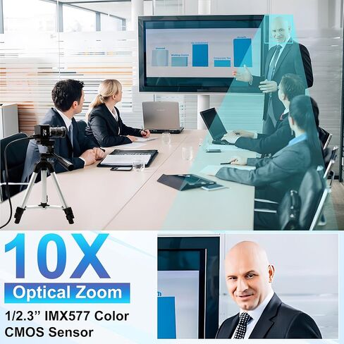 12MP USB 3.0 Camera,4K@30fps 1080P@230fps High Frame Rate UVC Camera, 5-50mm 10X Manual Zoom Lens,Wide Application for Industrial,Security,3D Printer,Compatible with Windows Linux Mac Android in Kuwait