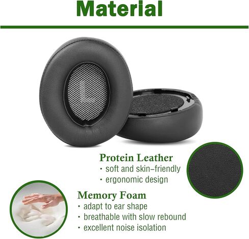 Everest Elite 700 Headphones Replacement earpads Compatible with JBL Everest Elite 700 (Model: V700NXT) Headphones Ear Cushions with Protein Leather in Kuwait