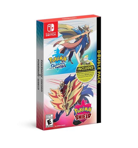 Pokemon Sword and Pokemon Shield Double Pack - Nintendo Switch Double Pack Edition in Kuwait
