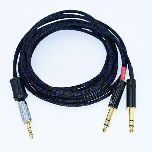 Arklove blance 4.4mm Balanced 4.4 to Dual 6.35 mm TRS Jack 6.5 for Sound 6.5mm 6.35mm Male (1.5m(4.92ft)) in Kuwait