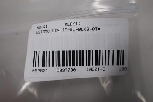 محول إيثرنت WEIDMULLER IE-SW-BL08-8TX in Kuwait