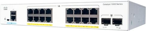 محول الشبكة Cisco Catalyst C1000-16P-2G-L 16 منفذ GE POE، وصلات صاعدة 2x 1G SFP (متجددة) in Kuwait