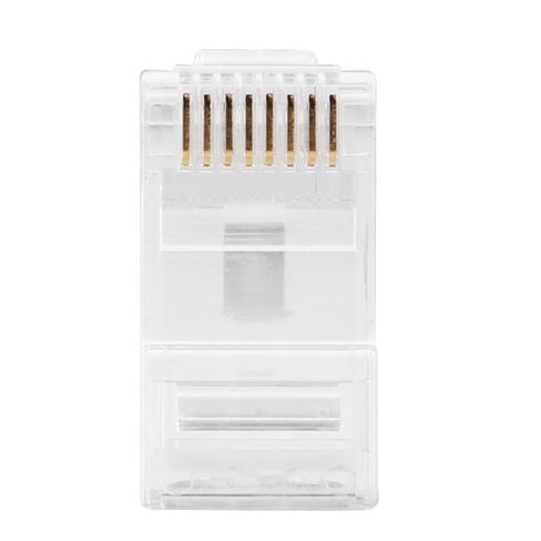 10 عبوات من موصلات Cat 6A UTP RJ45، مقابس تجعيد إيثرنت مطلية بالذهب 8P8C، أطراف RJ45 لـ Cat6A/Cat6/Cat5e، جيجابت إيثرنت، سلك التصحيح، أسلاك شبكة المكاتب المنزلية in Kuwait