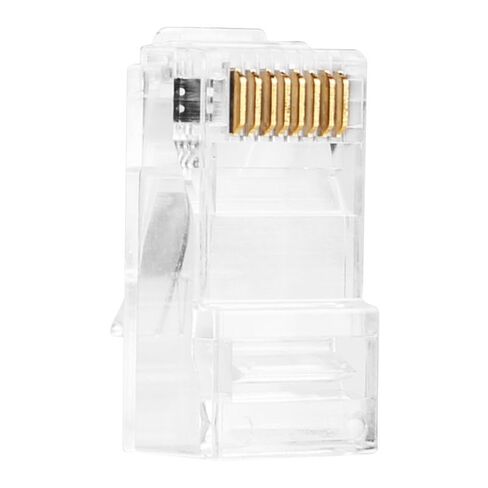 10 عبوات من موصلات Cat 6A UTP RJ45، مقابس تجعيد إيثرنت مطلية بالذهب 8P8C، أطراف RJ45 لـ Cat6A/Cat6/Cat5e، جيجابت إيثرنت، سلك التصحيح، أسلاك شبكة المكاتب المنزلية in Kuwait