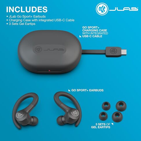 حزمة JLab Graphite، سماعات رأس لاسلكية JBuds Lux ANC، Go Air Sport + سماعات أذن بلوتوث لاسلكية حقيقية in Saudi Arabia