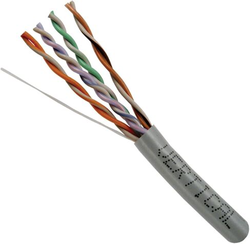 Cat6، UTP، 23AWG، 8C نحاس عاري صلب، كامل، 1000 قدم، رمادي، كابل إيثرنت بالجملة in Kuwait